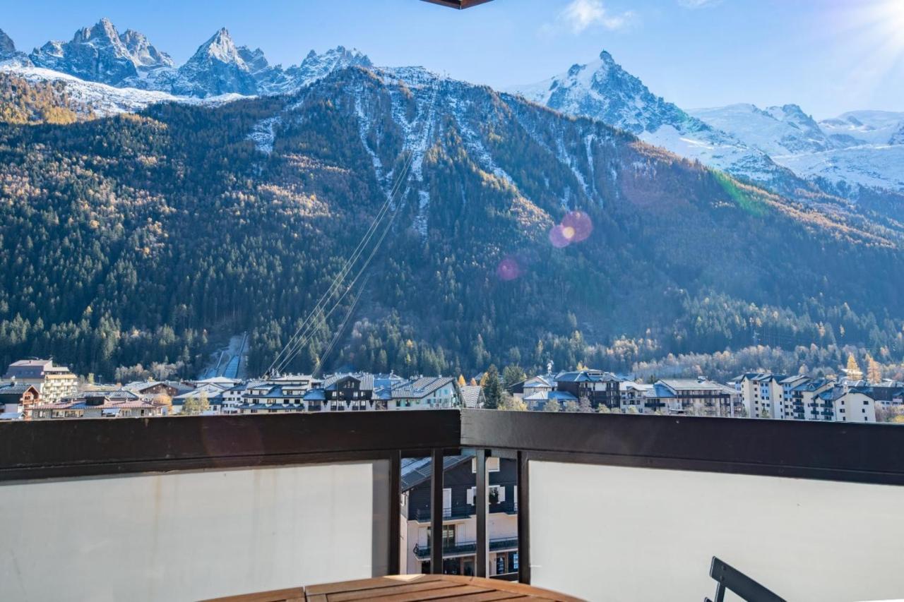 Charming Studio With Balcony And View In 샤모니 외부 사진